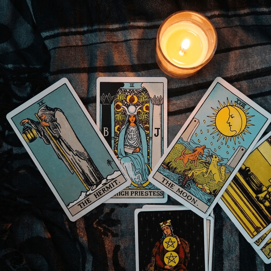 A tarot spread