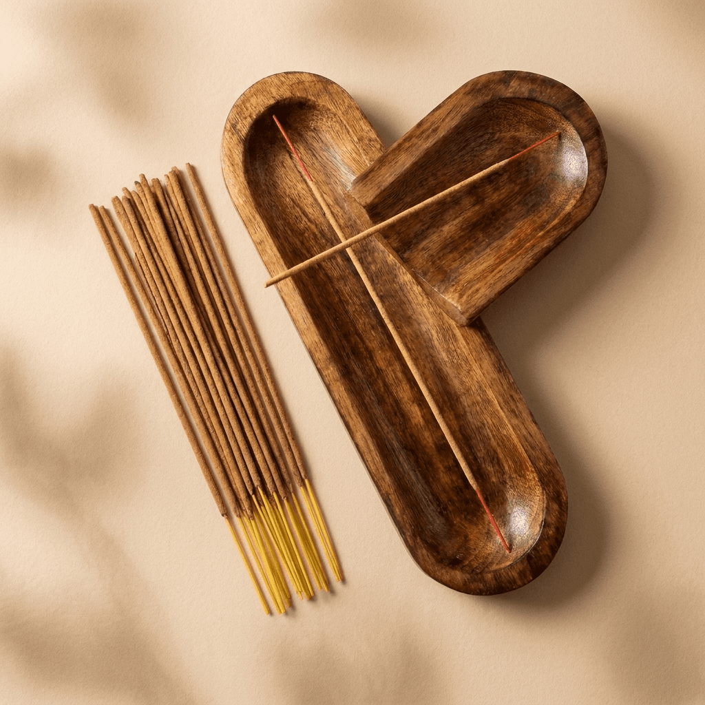 Hand-rolled incense
